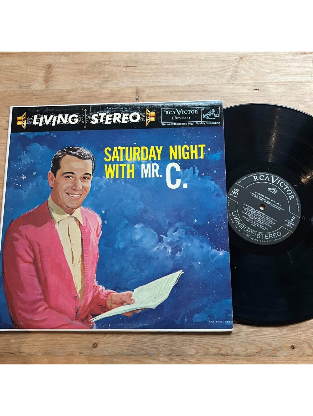 Perry Como - Saturday Night with Mr. C. 33rpm VG+ VR38